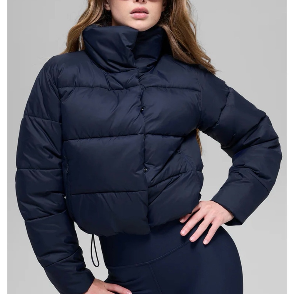 ALO Women's Gold Rush  Navy Puffer